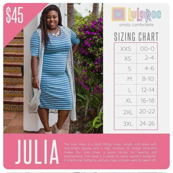 NEW LuLaRoe Julia Bodycon Stretch Jersey Knit Dress Women’s SZ XS Green Floral - Picture 2 of 8